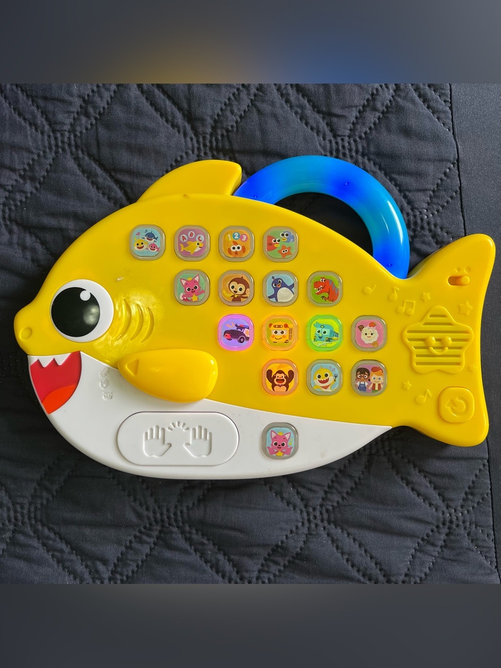 Pinkfong Baby Shark Melody Pad Interactive Electronic Toy 15 Songs - WORKS